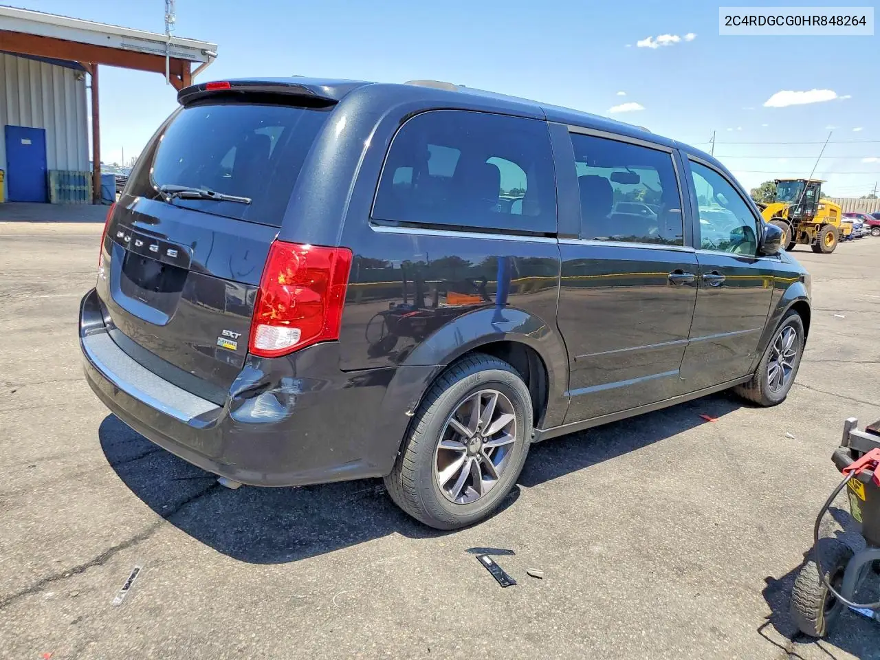 2017 Dodge Grand Caravan Sxt VIN: 2C4RDGCG0HR848264 Lot: 62032286