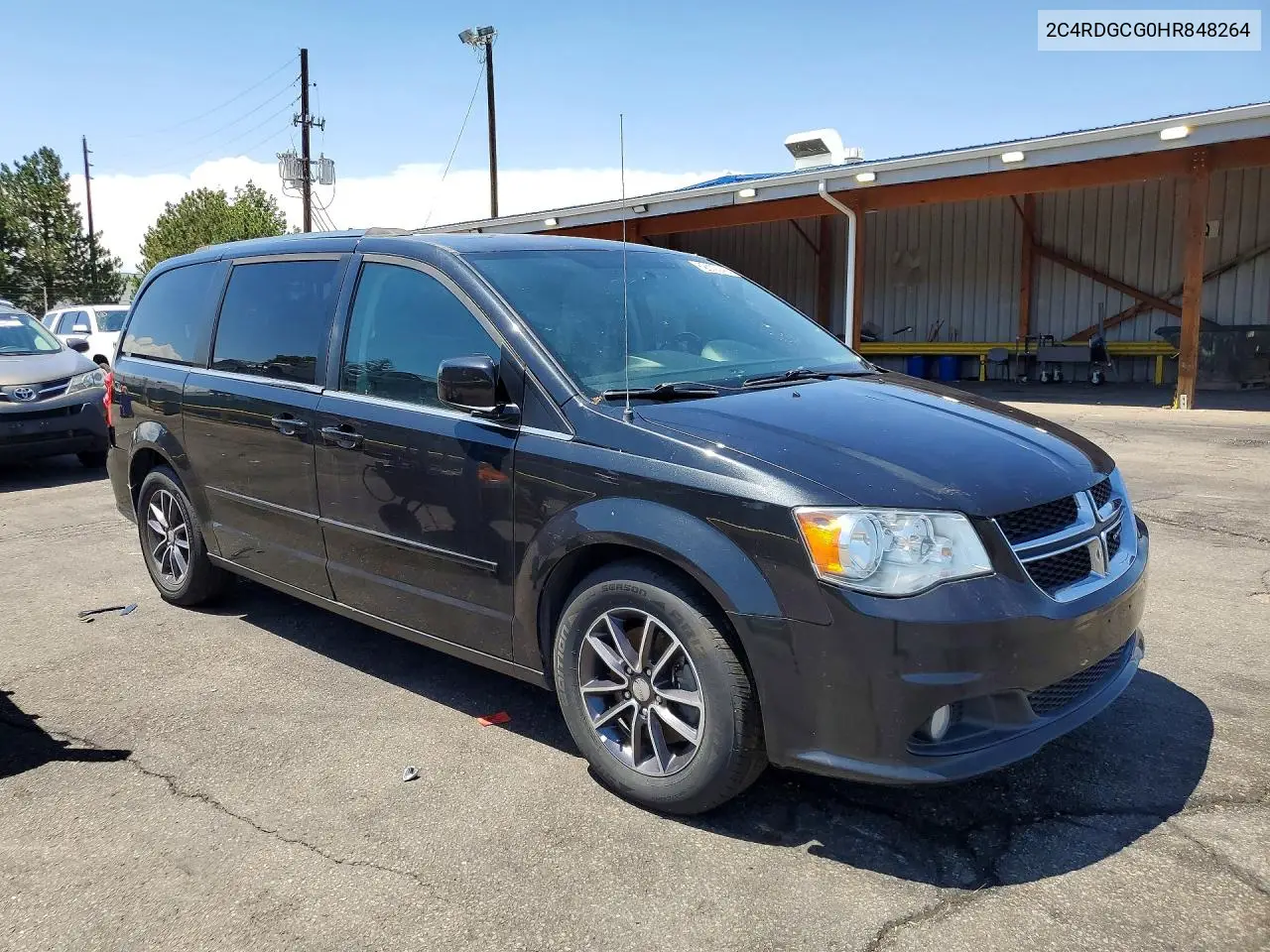 2017 Dodge Grand Caravan Sxt VIN: 2C4RDGCG0HR848264 Lot: 62032286