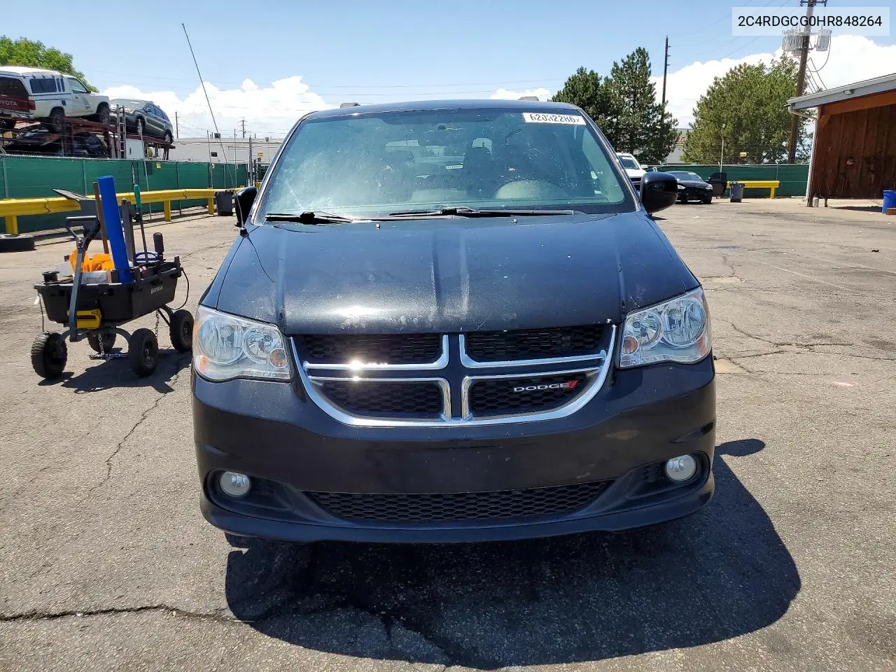 2017 Dodge Grand Caravan Sxt VIN: 2C4RDGCG0HR848264 Lot: 62032286