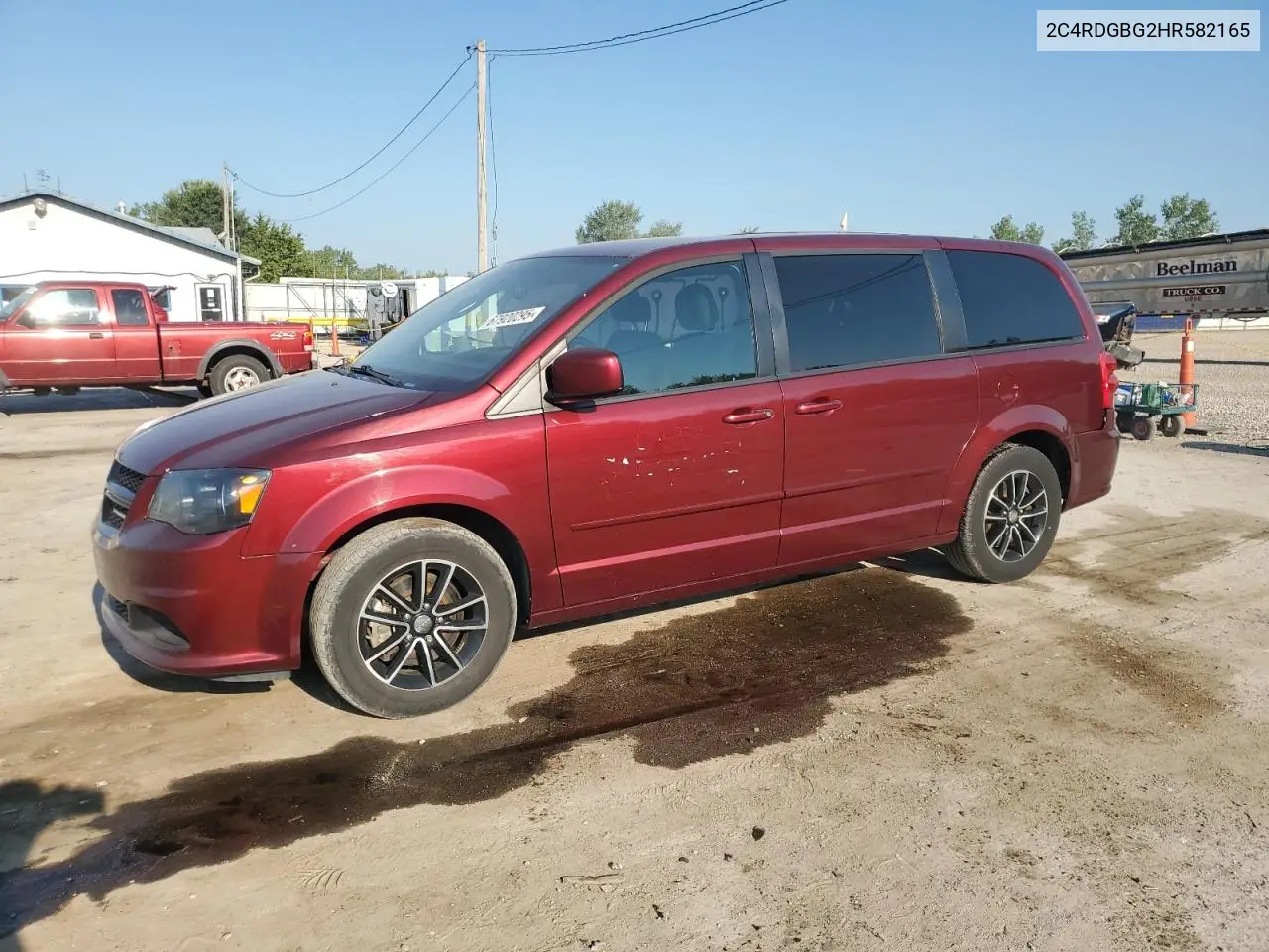 2C4RDGBG2HR582165 2017 Dodge Grand Caravan Se