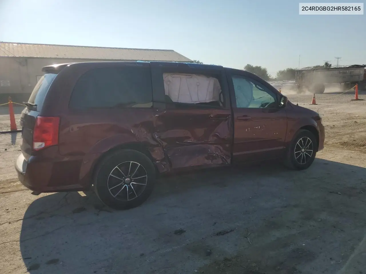 2C4RDGBG2HR582165 2017 Dodge Grand Caravan Se