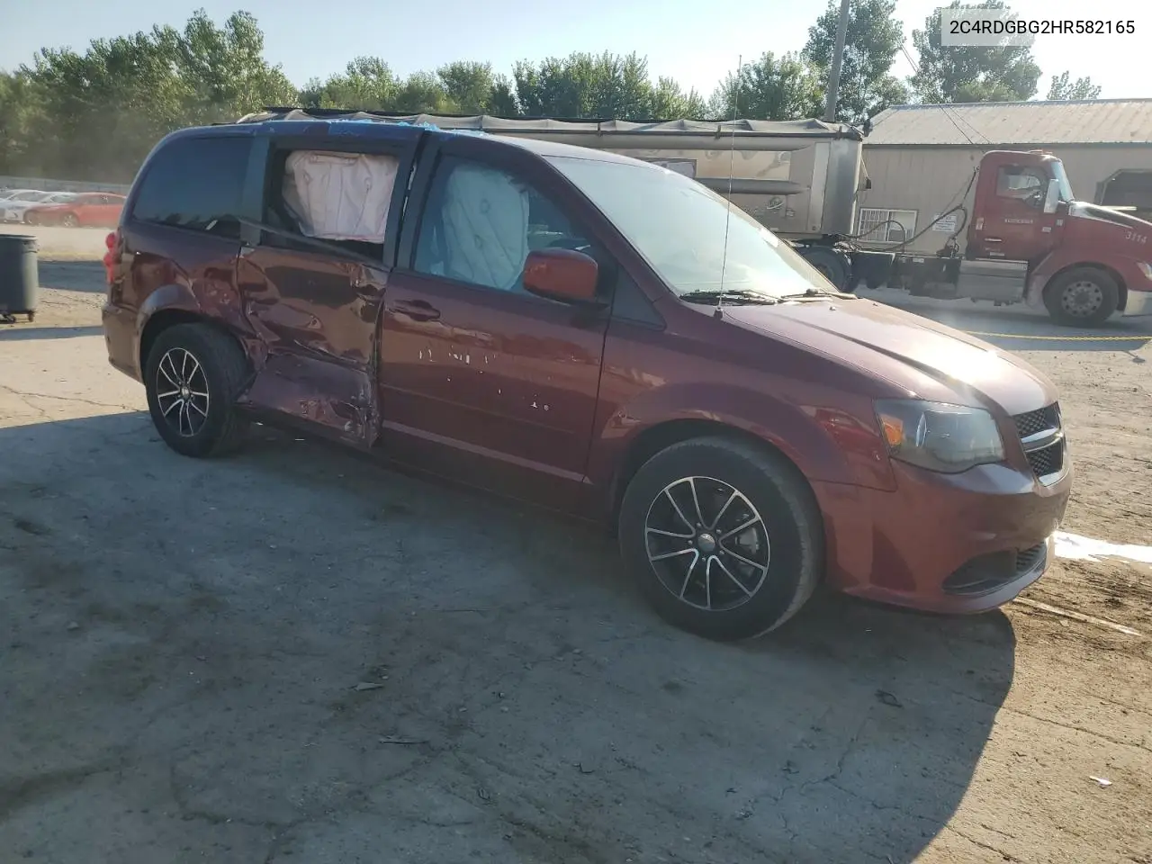 2C4RDGBG2HR582165 2017 Dodge Grand Caravan Se