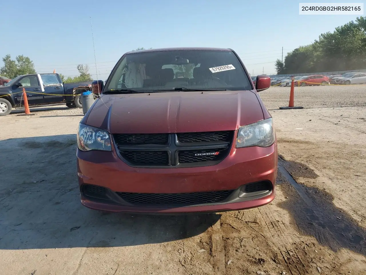 2C4RDGBG2HR582165 2017 Dodge Grand Caravan Se