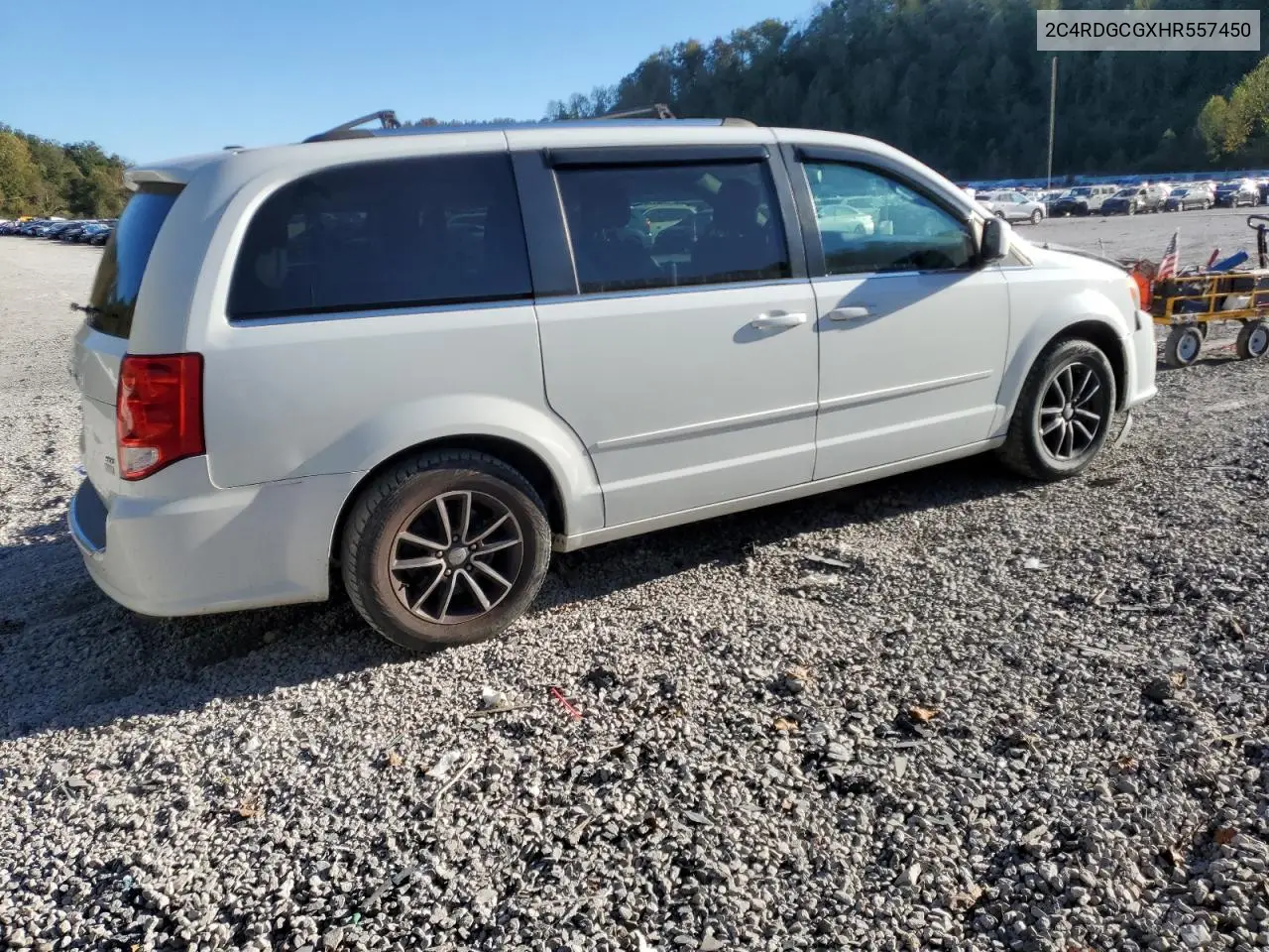 2C4RDGCGXHR557450 2017 Dodge Grand Caravan Sxt