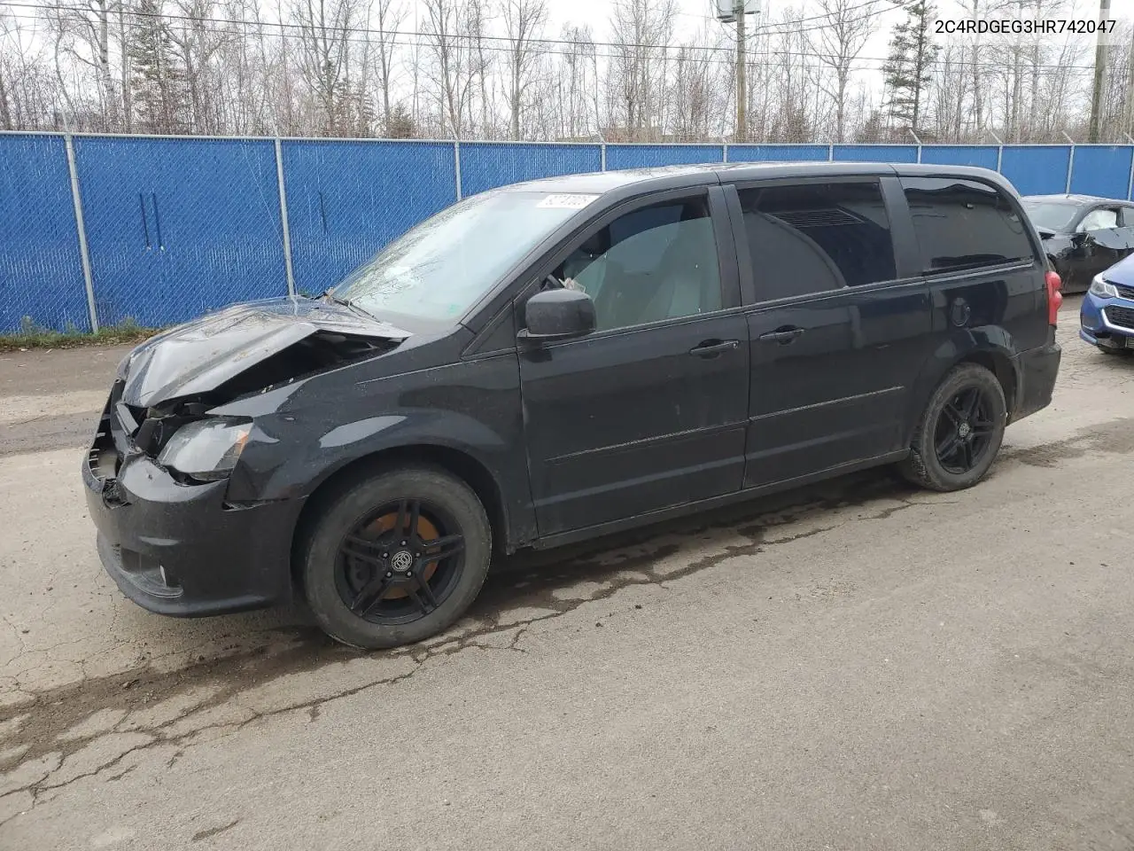 2C4RDGEG3HR742047 2017 Dodge Grand Caravan Gt