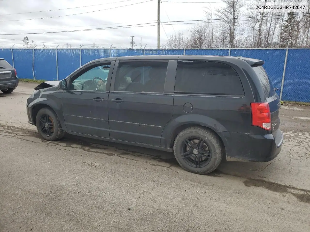 2C4RDGEG3HR742047 2017 Dodge Grand Caravan Gt