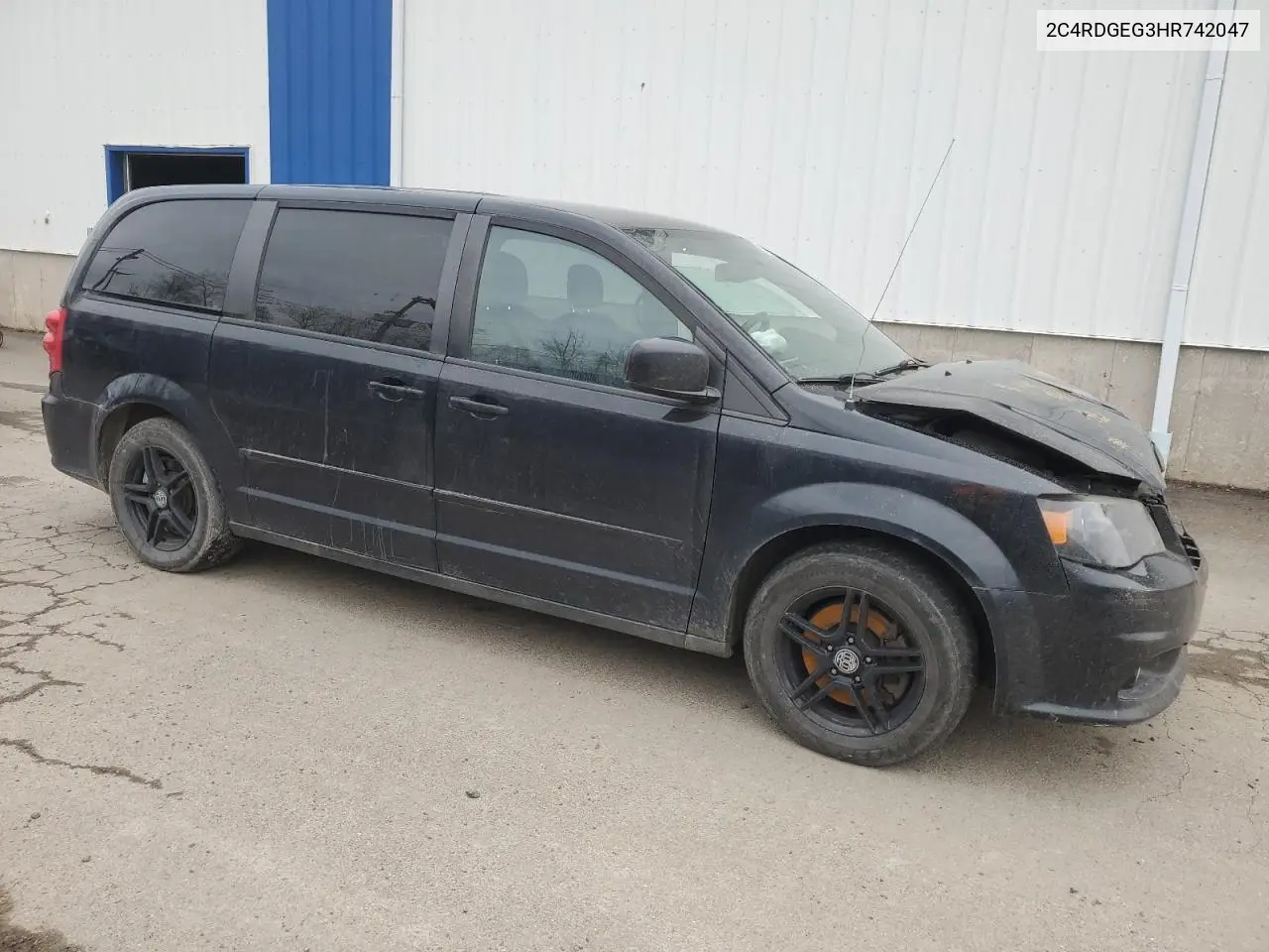 2C4RDGEG3HR742047 2017 Dodge Grand Caravan Gt