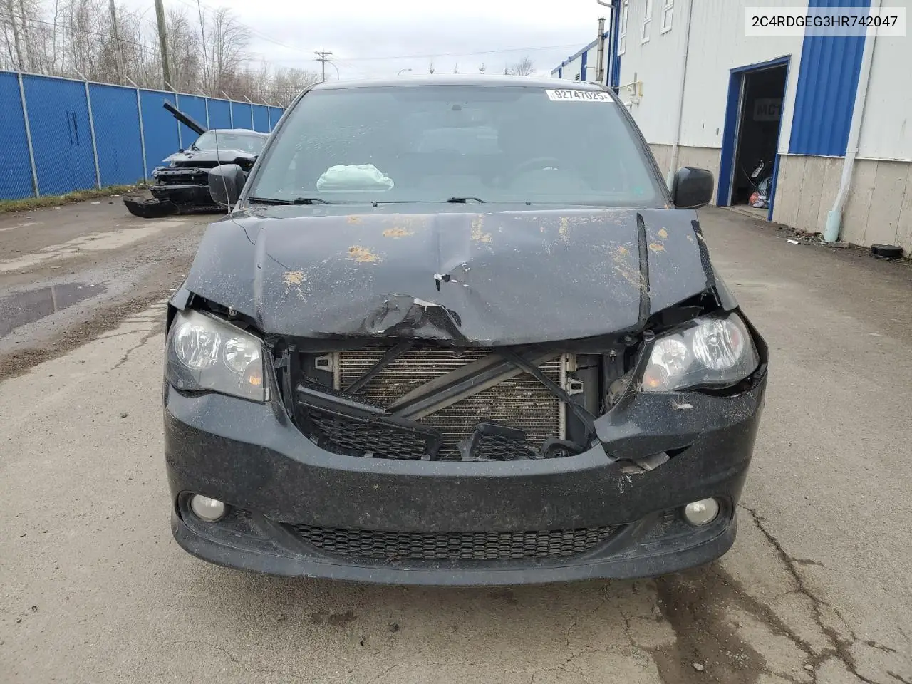 2C4RDGEG3HR742047 2017 Dodge Grand Caravan Gt