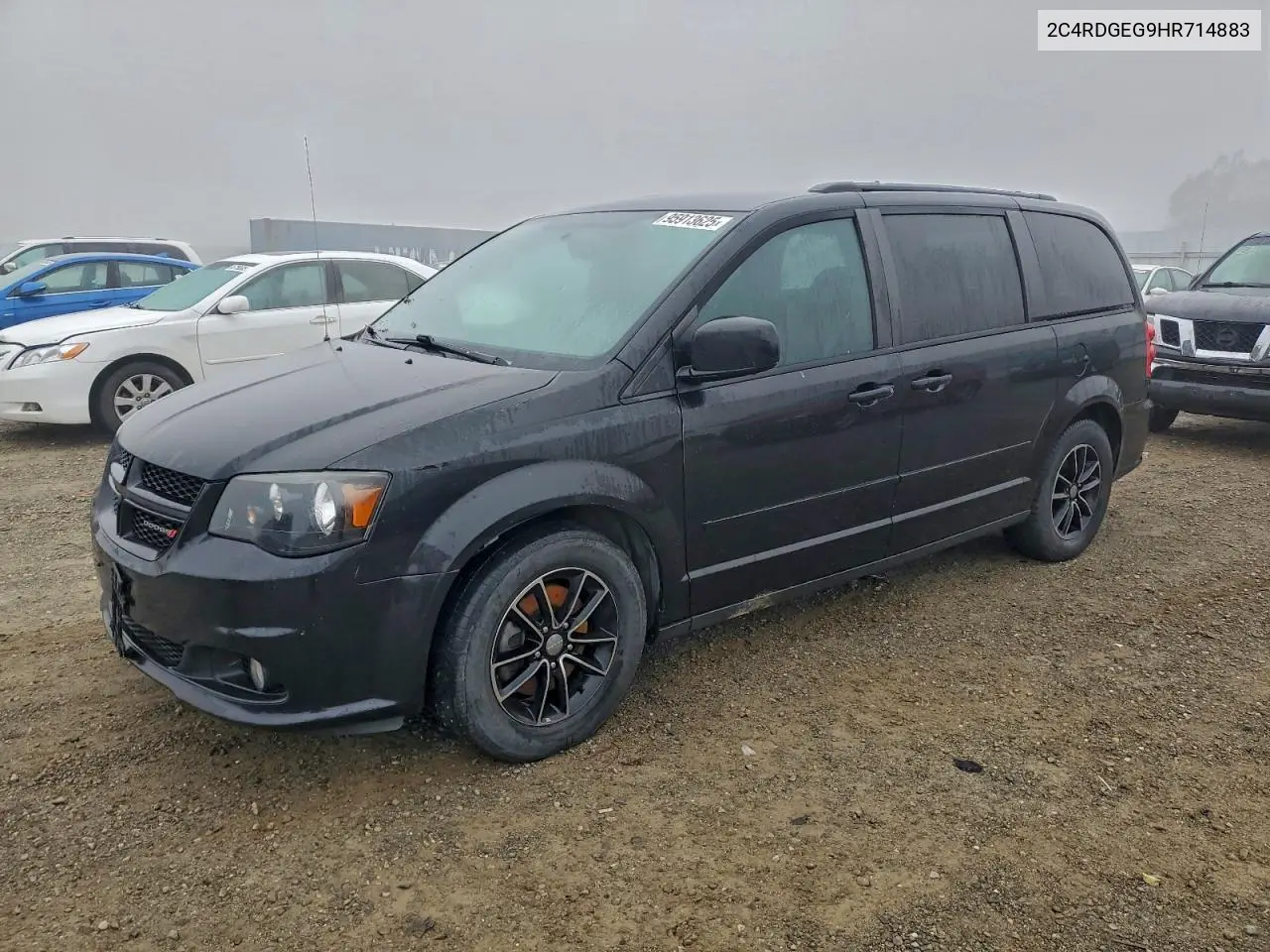 2C4RDGEG9HR714883 2017 Dodge Grand Caravan Gt