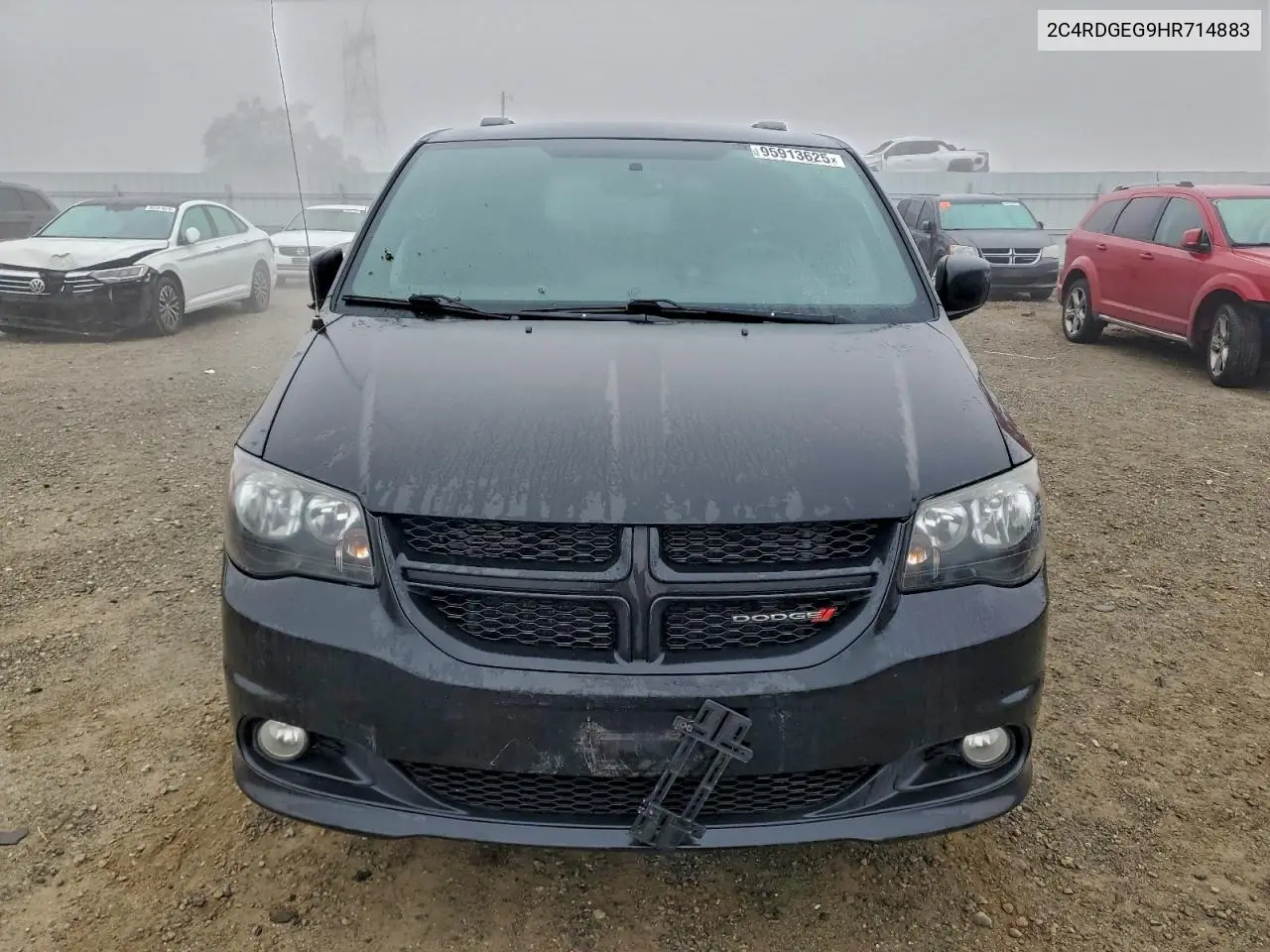 2C4RDGEG9HR714883 2017 Dodge Grand Caravan Gt