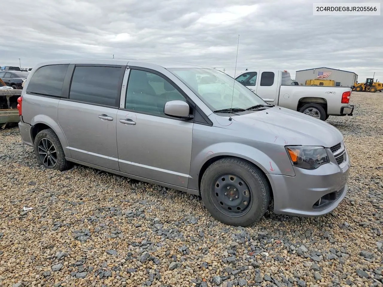 2018 Dodge Grand Caravan Gt VIN: 2C4RDGEG8JR205566 Lot: 52190746