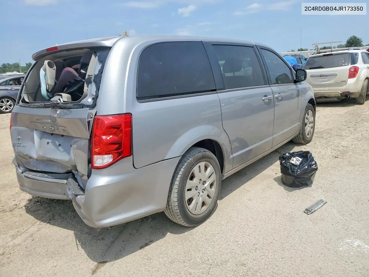 2018 Dodge Grand Caravan Se VIN: 2C4RDGBG4JR173350 Lot: 55519936