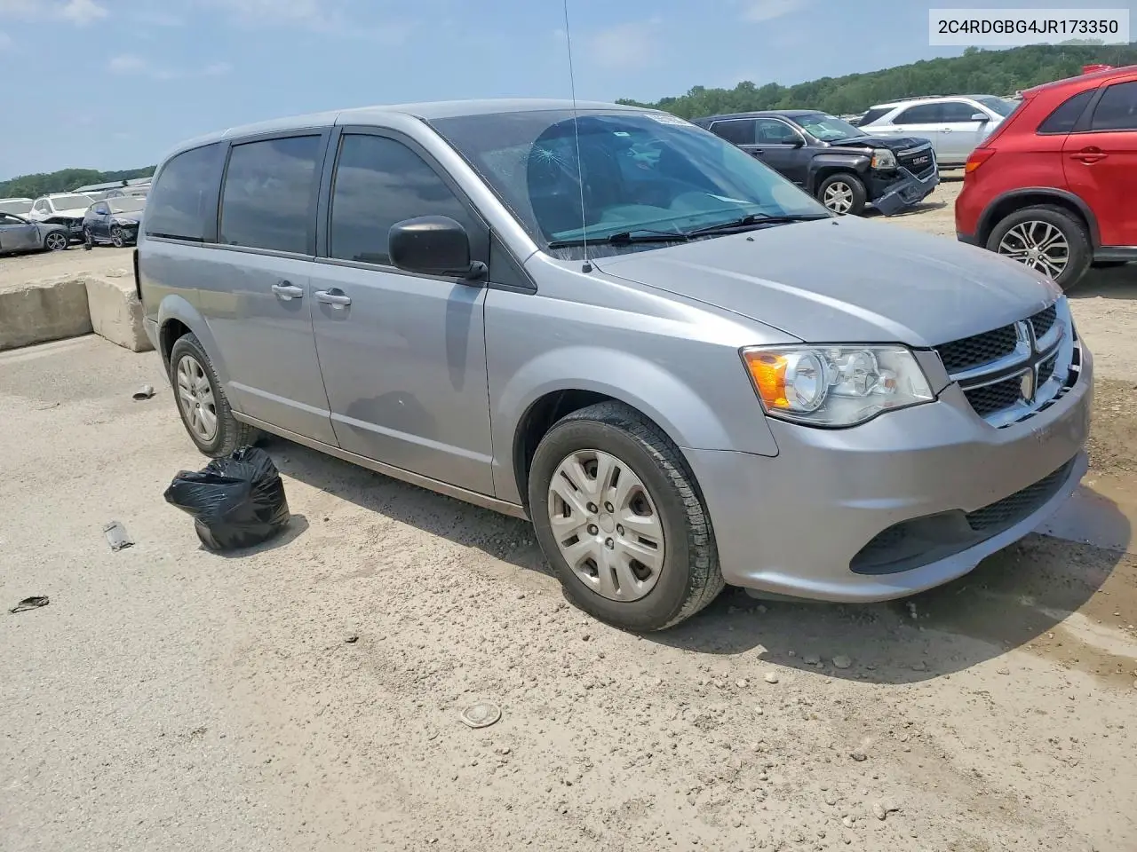 2018 Dodge Grand Caravan Se VIN: 2C4RDGBG4JR173350 Lot: 55519936