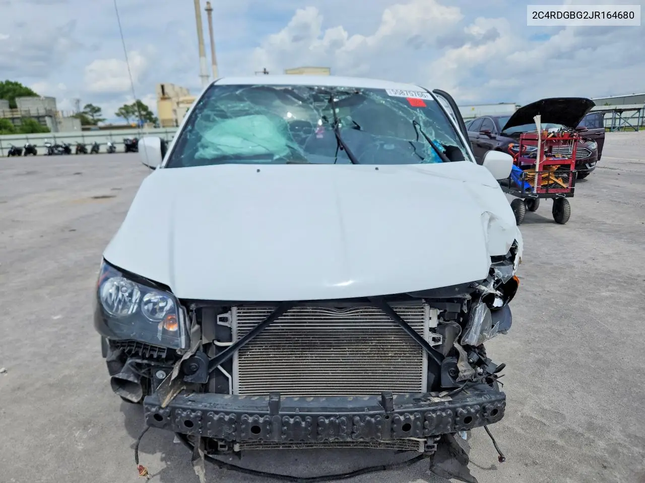 2018 Dodge Grand Caravan Se VIN: 2C4RDGBG2JR164680 Lot: 55875766