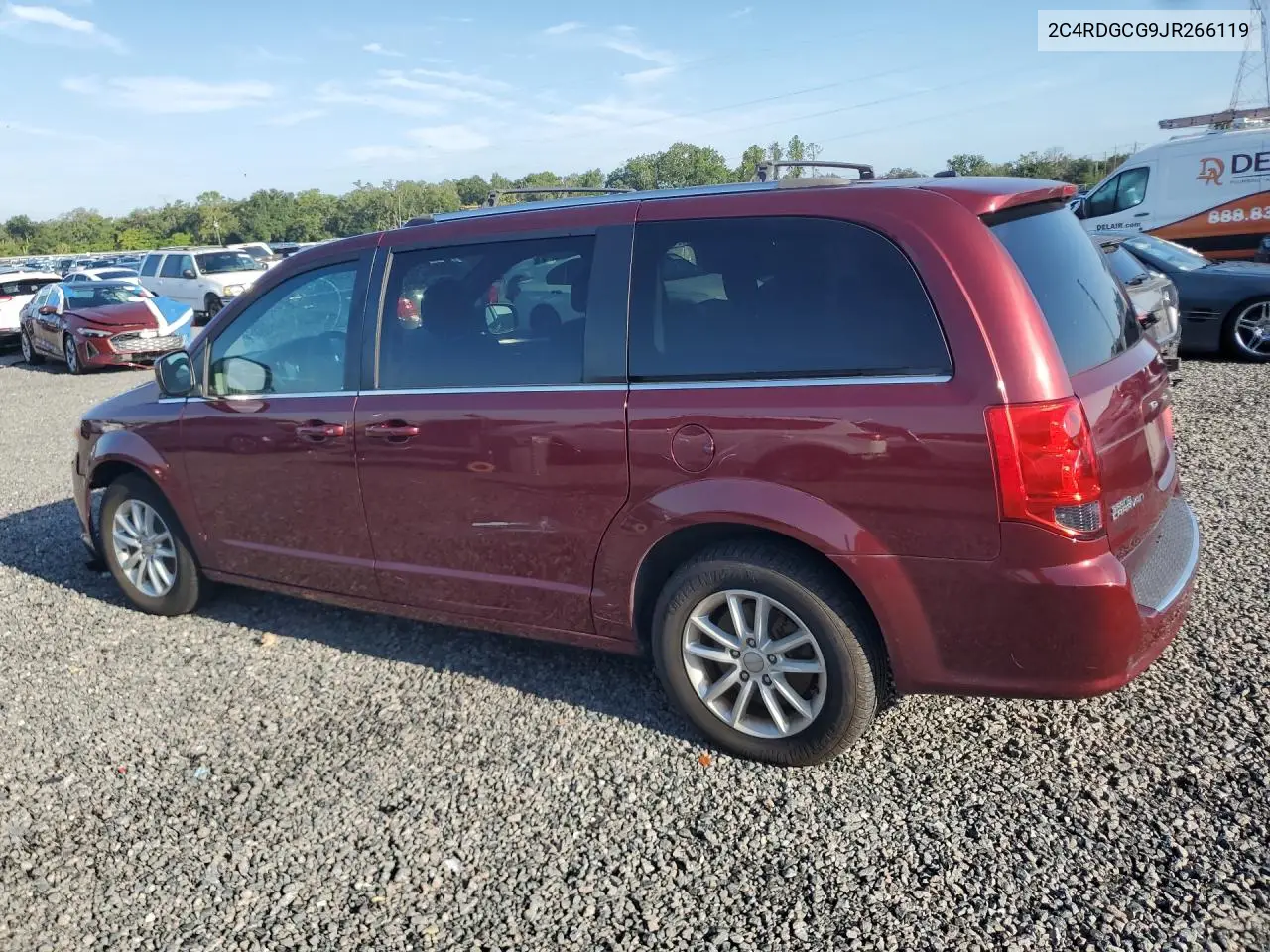 2018 Dodge Grand Caravan Sxt VIN: 2C4RDGCG9JR266119 Lot: 59161866