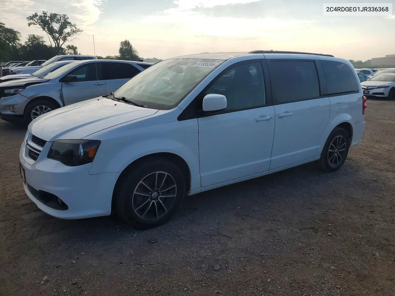 2018 Dodge Grand Caravan Gt VIN: 2C4RDGEG1JR336368 Lot: 61055306