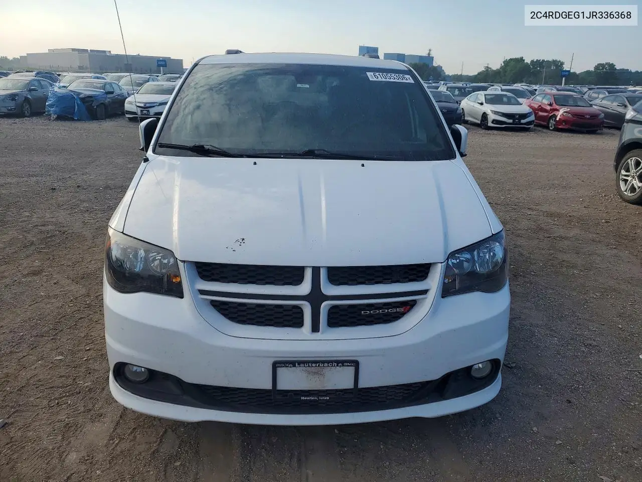 2018 Dodge Grand Caravan Gt VIN: 2C4RDGEG1JR336368 Lot: 61055306