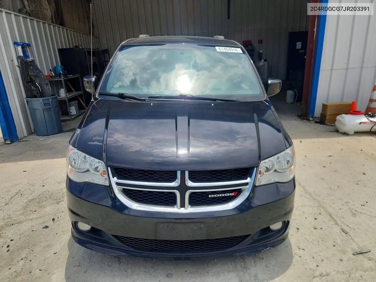 2018 Dodge Grand Caravan Sxt VIN: 2C4RDGCG7JR203391 Lot: 61404916