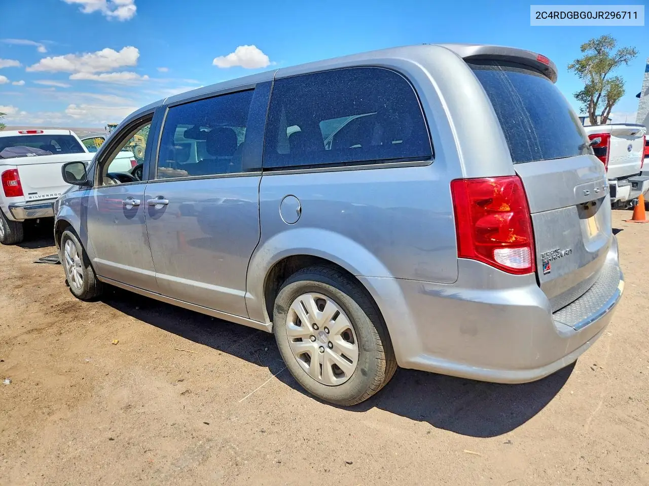 2018 Dodge Grand Caravan Se VIN: 2C4RDGBG0JR296711 Lot: 61541326