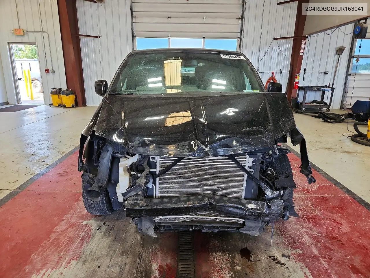 2018 Dodge Grand Caravan Sxt VIN: 2C4RDGCG9JR163041 Lot: 61585316