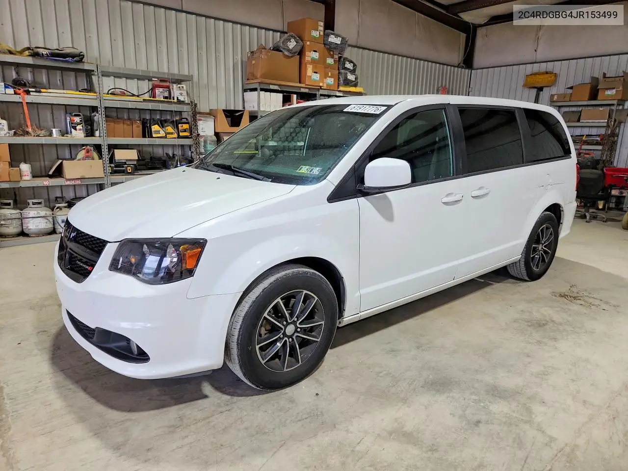 2018 Dodge Grand Caravan Se VIN: 2C4RDGBG4JR153499 Lot: 61917776