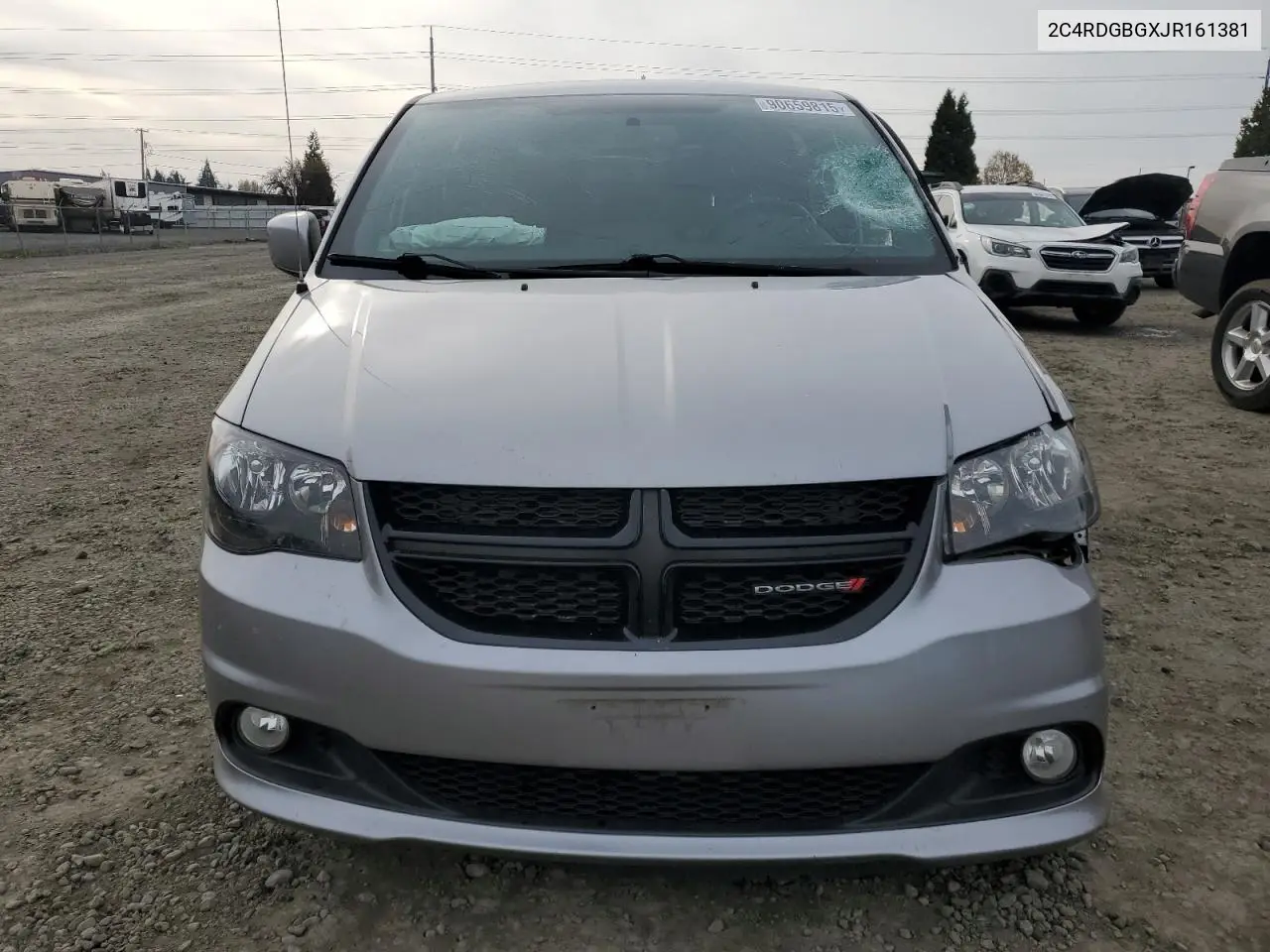 2C4RDGBGXJR161381 2018 Dodge Grand Caravan Se