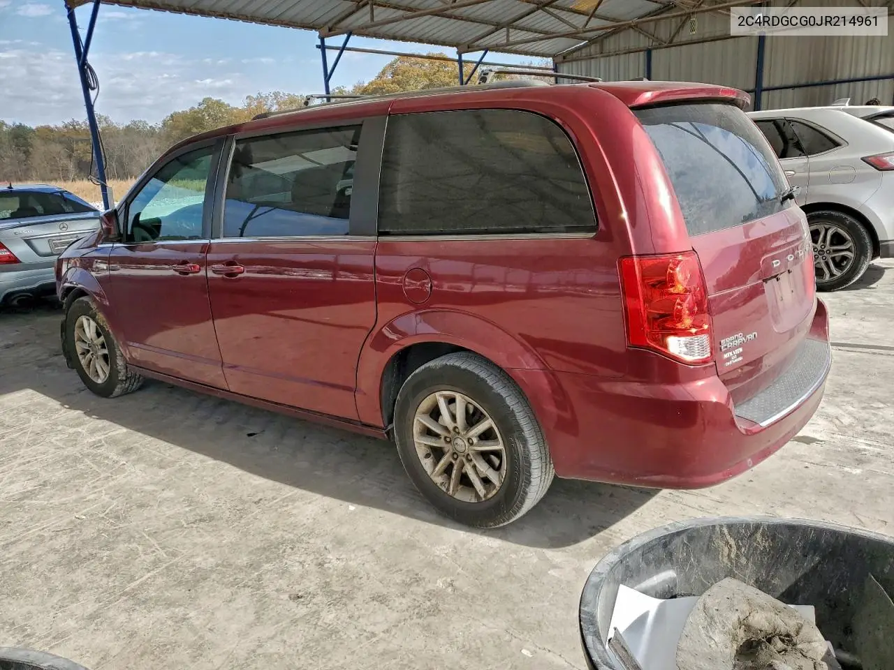 2C4RDGCG0JR214961 2018 Dodge Grand Caravan Sxt
