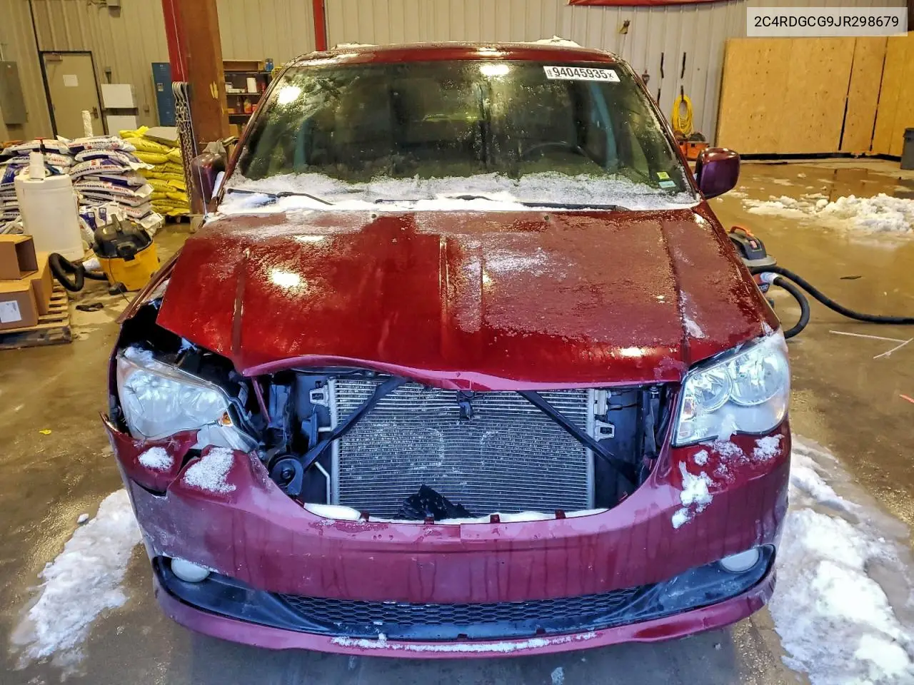 2C4RDGCG9JR298679 2018 Dodge Grand Caravan Sxt