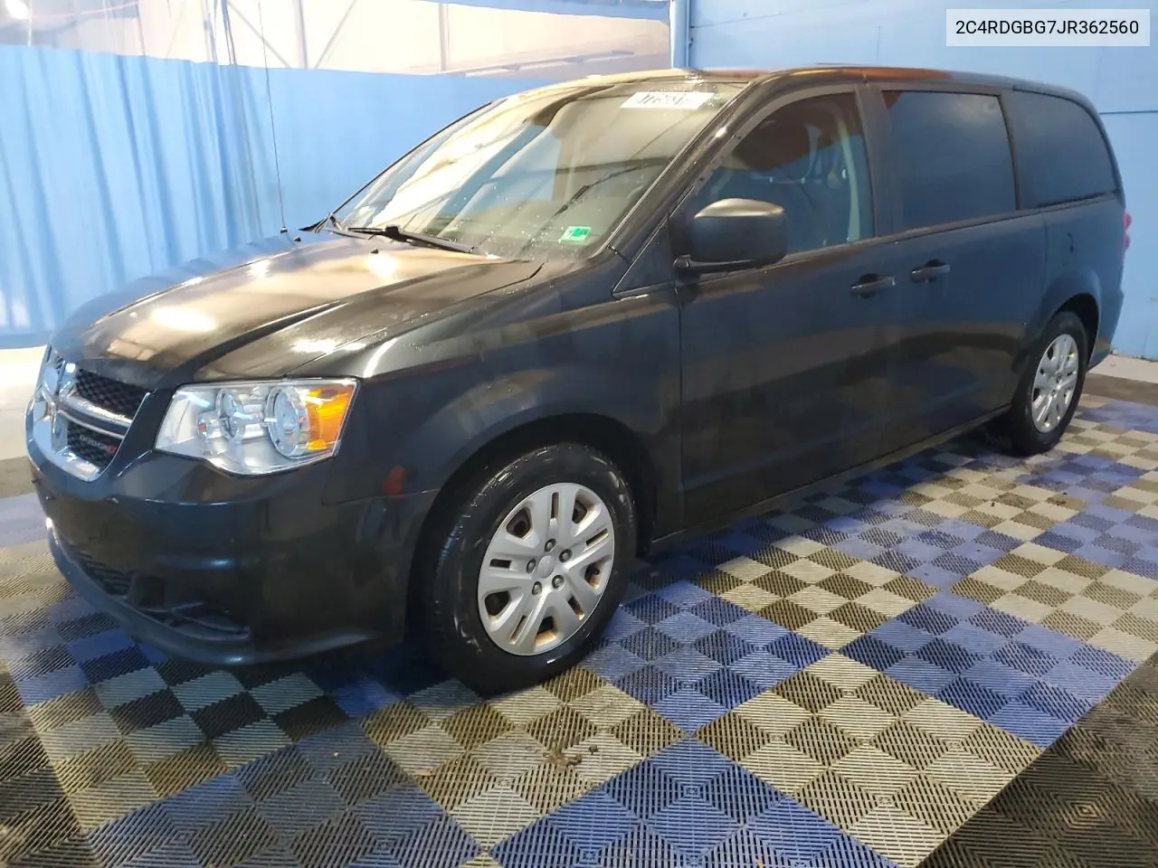 2C4RDGBG7JR362560 2018 Dodge Grand Caravan Se- Pri Fleet- 34K A/M