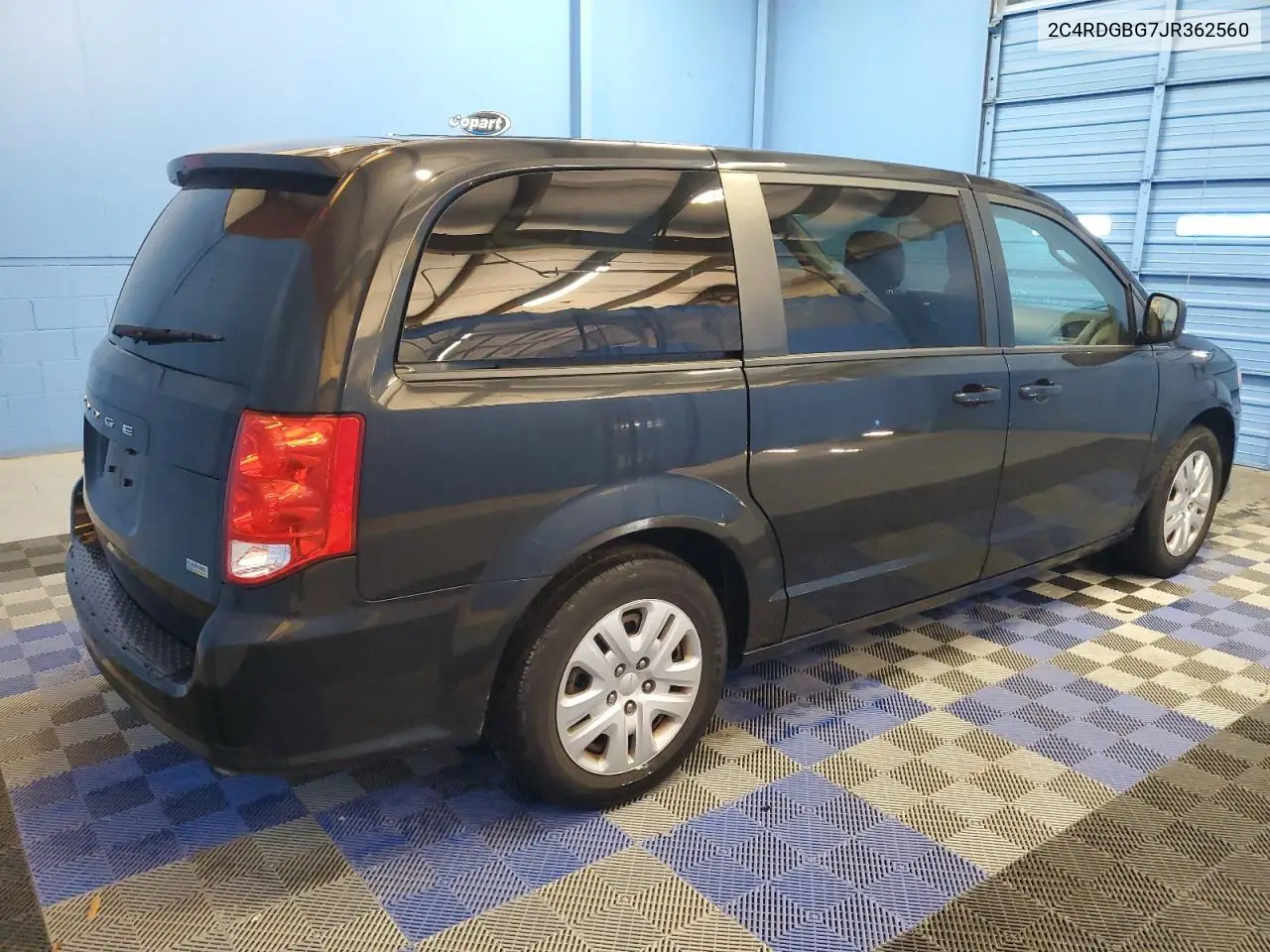 2C4RDGBG7JR362560 2018 Dodge Grand Caravan Se- Pri Fleet- 34K A/M