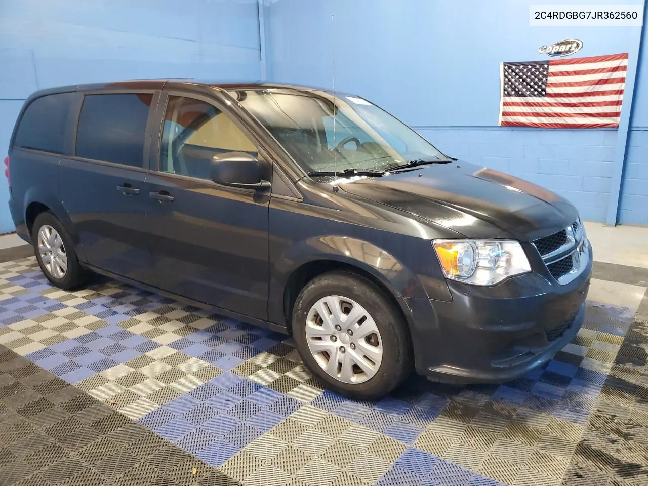 2C4RDGBG7JR362560 2018 Dodge Grand Caravan Se- Pri Fleet- 34K A/M