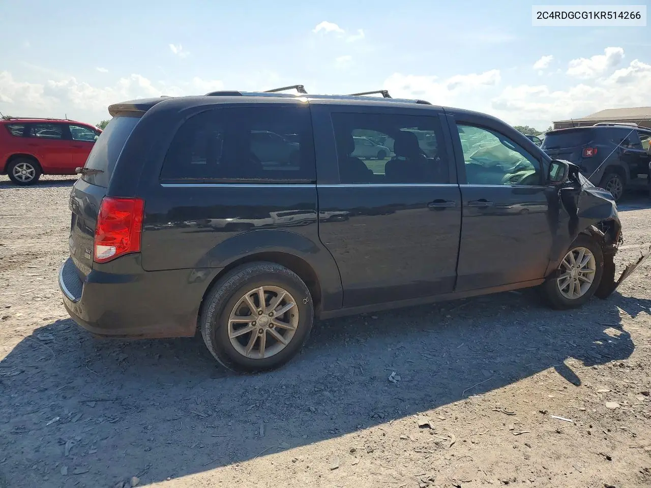 2019 Dodge Grand Caravan Sxt VIN: 2C4RDGCG1KR514266 Lot: 56551566