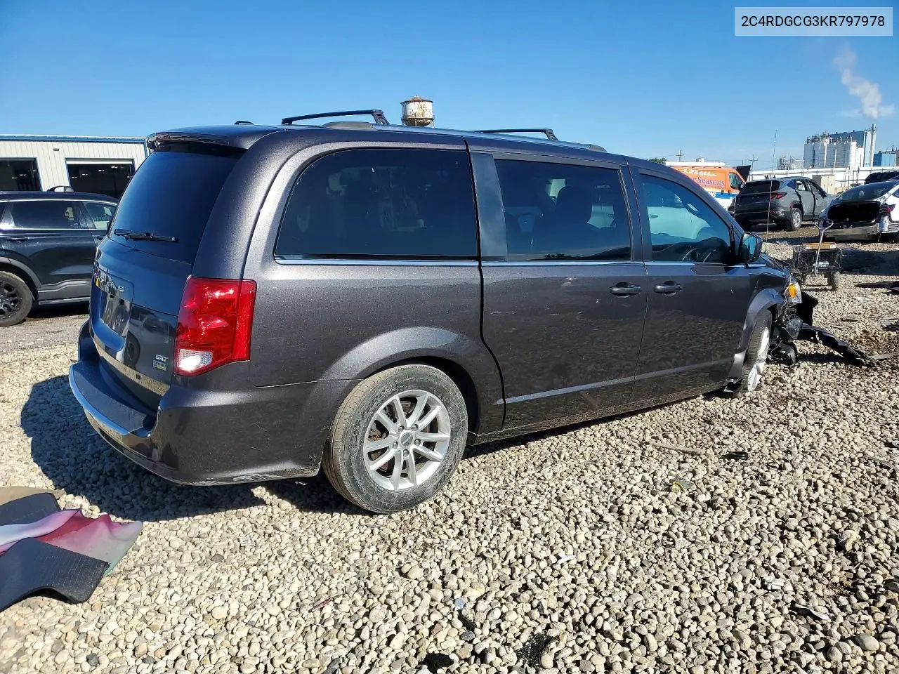 2C4RDGCG3KR797978 2019 Dodge Grand Caravan Sxt
