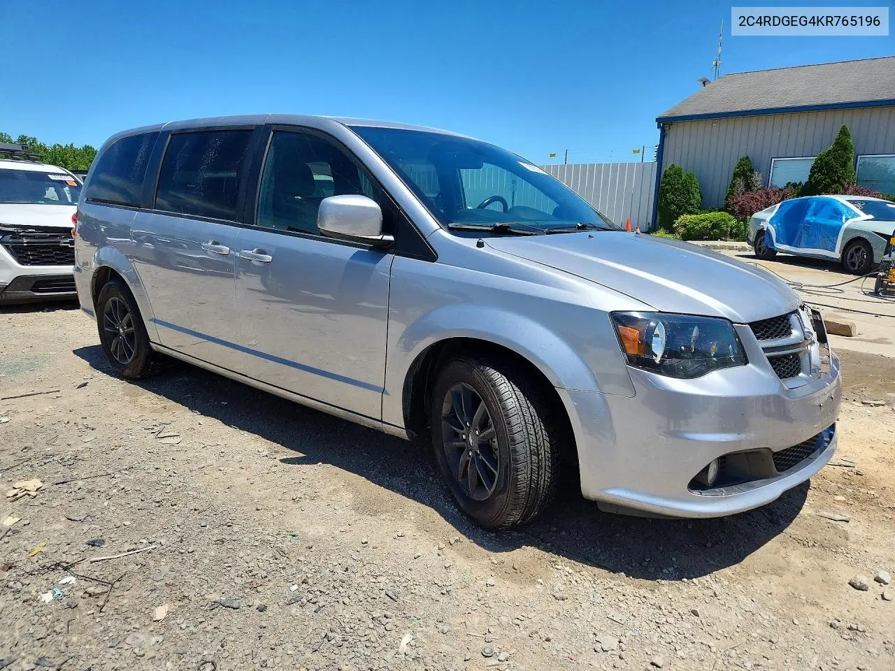 2C4RDGEG4KR765196 2019 Dodge Grand Caravan Gt