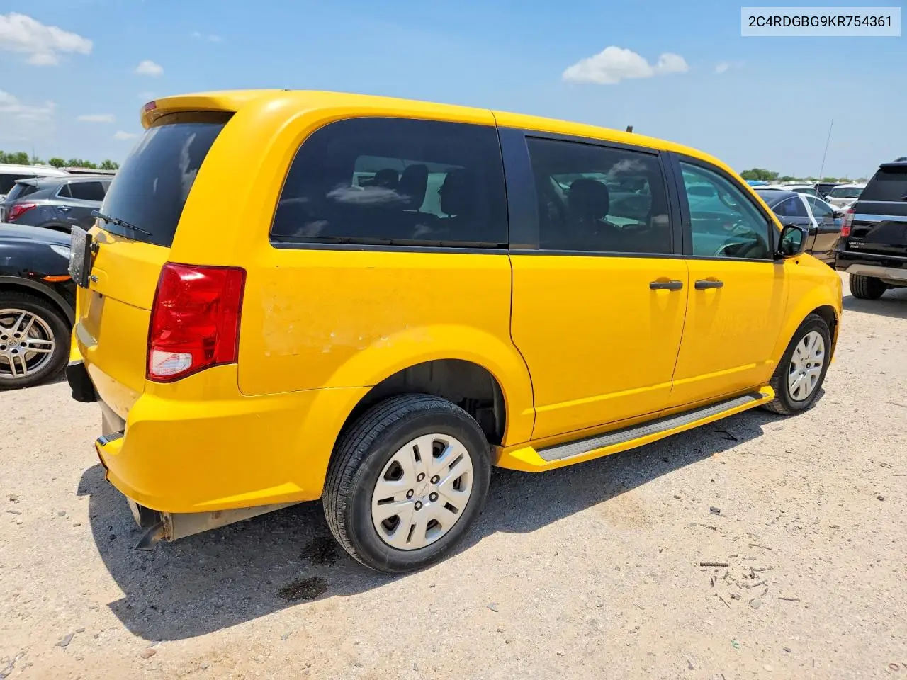 2C4RDGBG9KR754361 2019 Dodge Grand Caravan Se