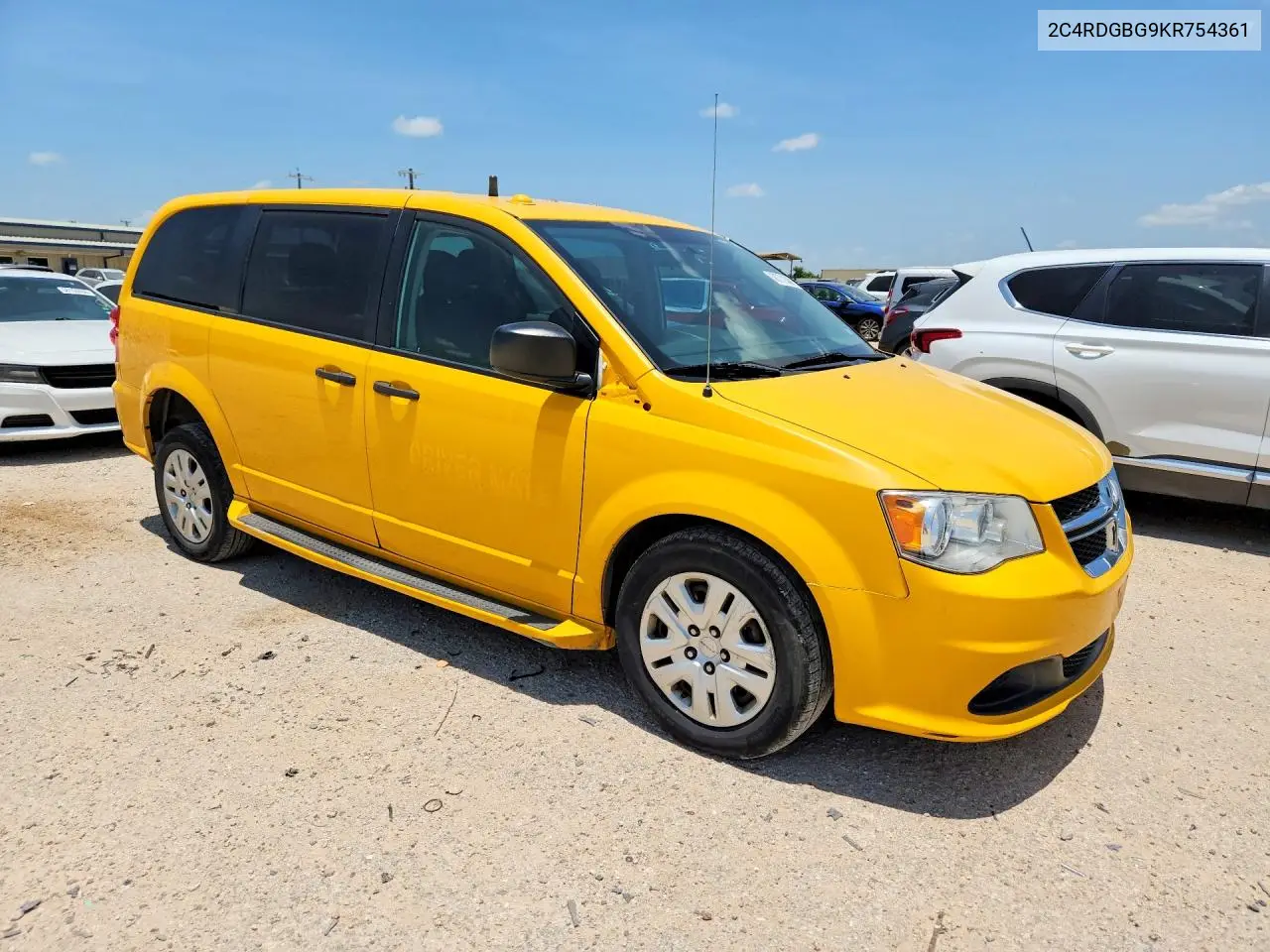 2C4RDGBG9KR754361 2019 Dodge Grand Caravan Se