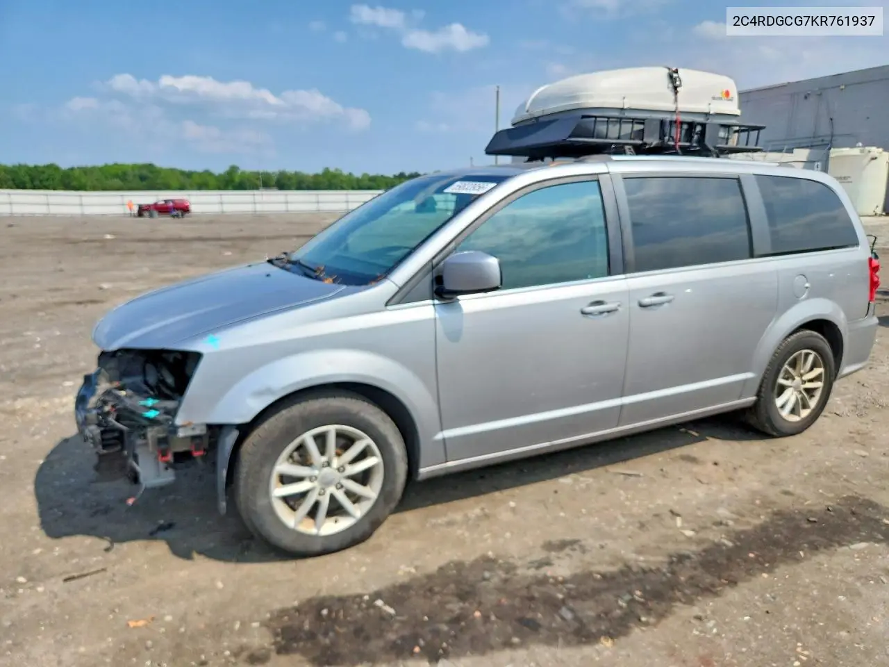 2019 Dodge Grand Caravan Sxt VIN: 2C4RDGCG7KR761937 Lot: 59833956
