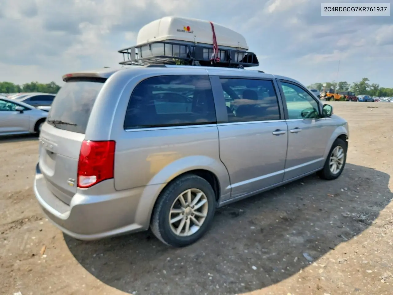 2019 Dodge Grand Caravan Sxt VIN: 2C4RDGCG7KR761937 Lot: 59833956