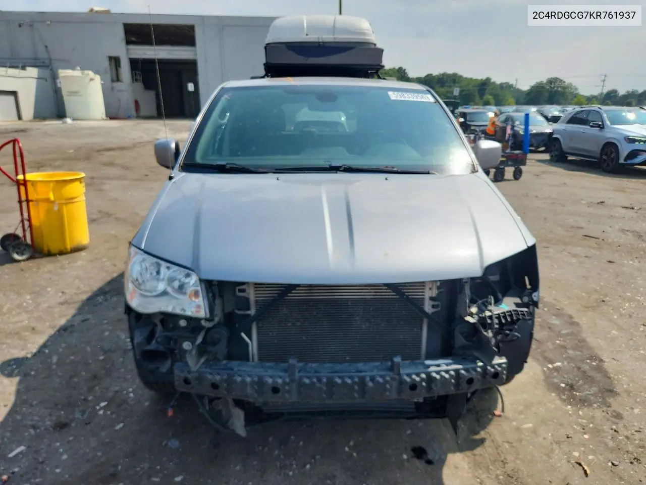 2019 Dodge Grand Caravan Sxt VIN: 2C4RDGCG7KR761937 Lot: 59833956