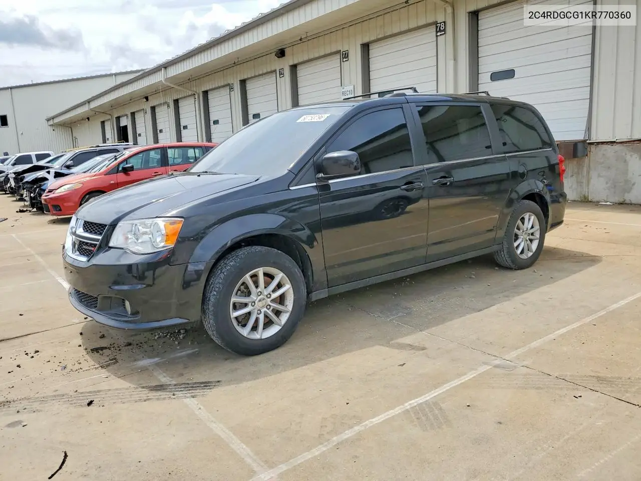 2019 Dodge Grand Caravan Sxt VIN: 2C4RDGCG1KR770360 Lot: 60753796