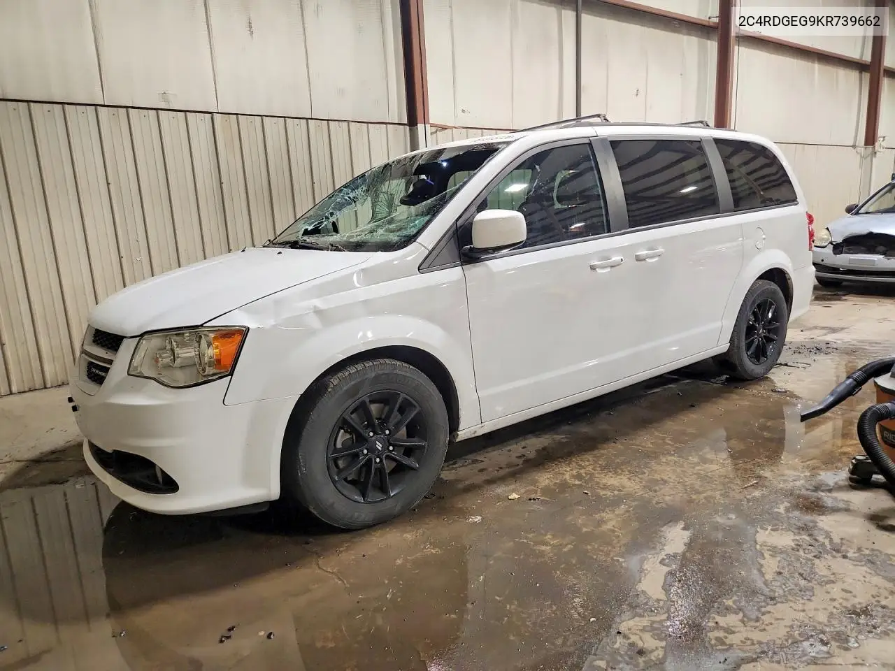 2019 Dodge Grand Caravan Gt VIN: 2C4RDGEG9KR739662 Lot: 61315726