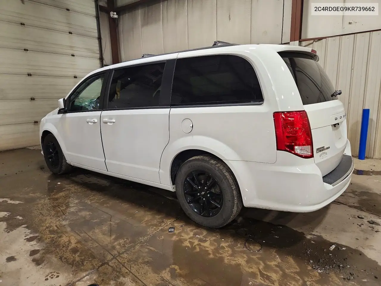 2019 Dodge Grand Caravan Gt VIN: 2C4RDGEG9KR739662 Lot: 61315726