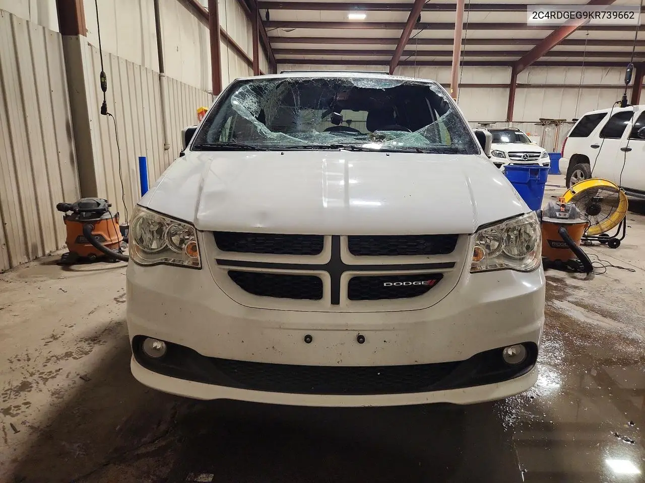 2019 Dodge Grand Caravan Gt VIN: 2C4RDGEG9KR739662 Lot: 61315726