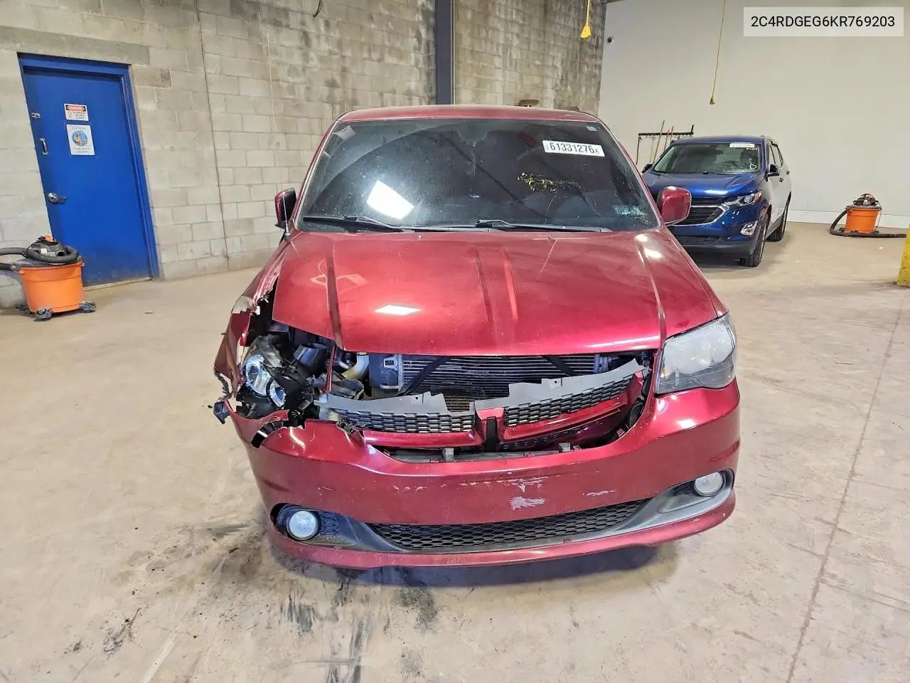 2019 Dodge Grand Caravan Gt VIN: 2C4RDGEG6KR769203 Lot: 61331276