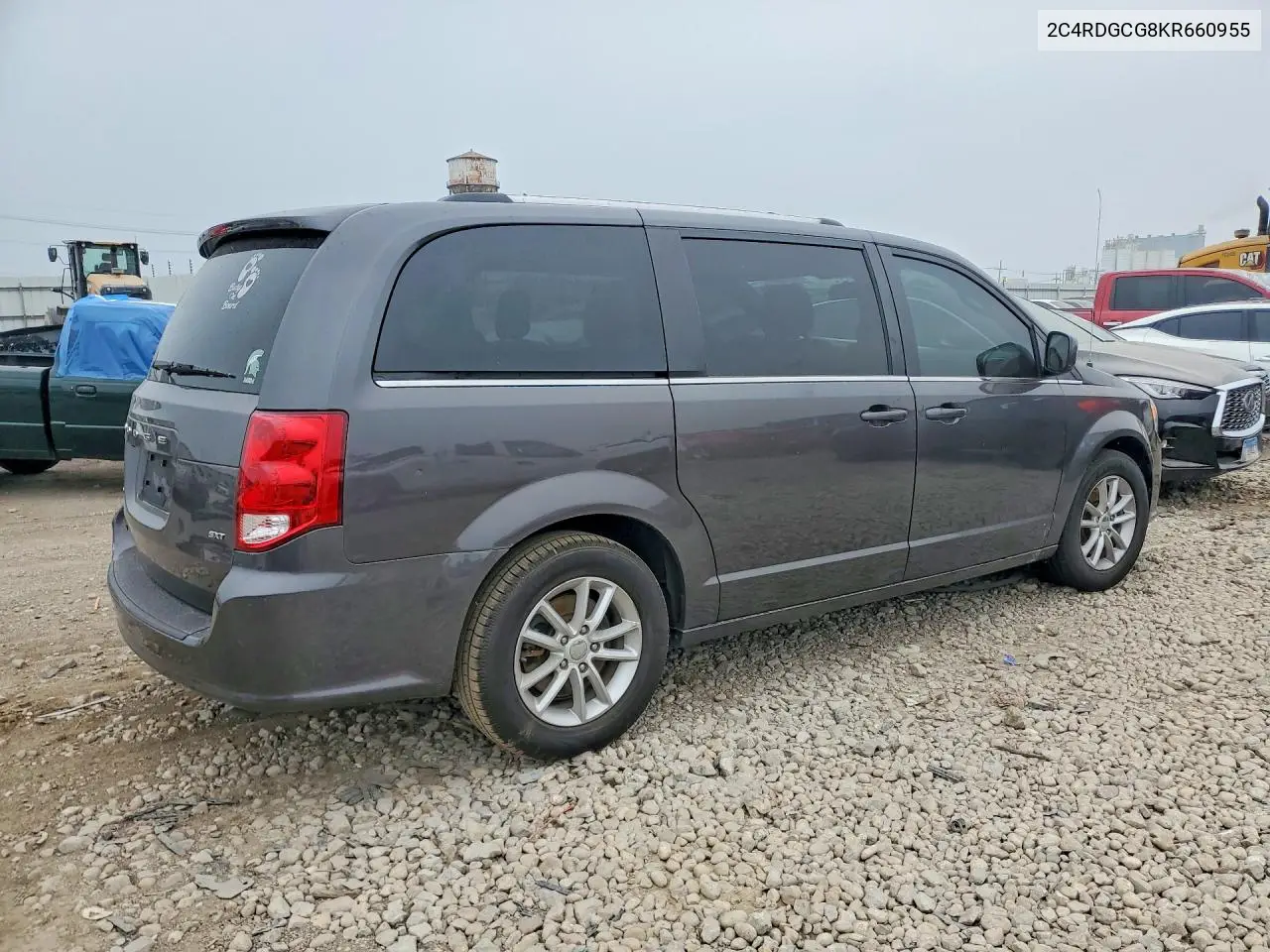 2019 Dodge Grand Caravan Sxt VIN: 2C4RDGCG8KR660955 Lot: 61473146
