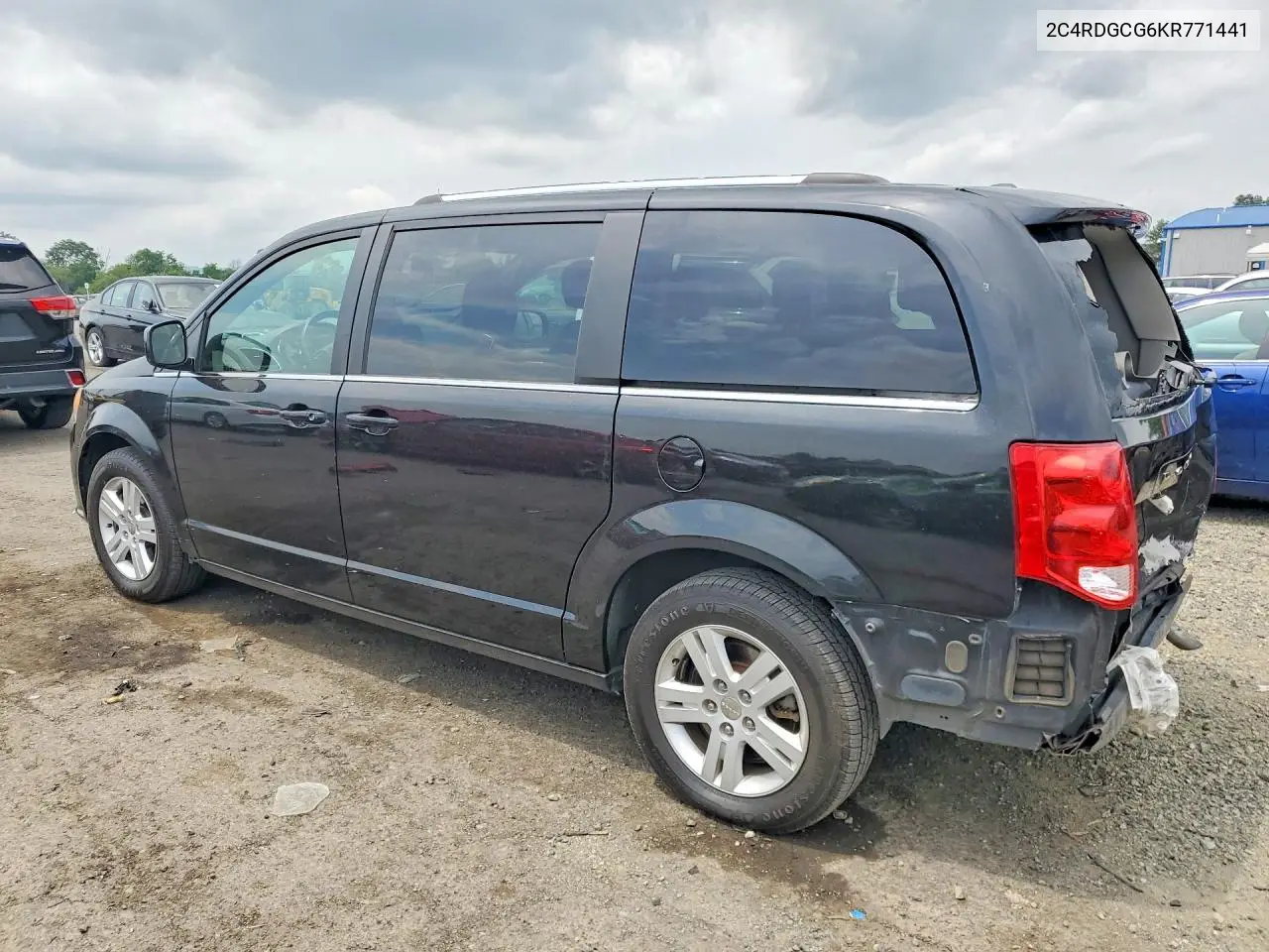 2019 Dodge Grand Caravan Sxt VIN: 2C4RDGCG6KR771441 Lot: 62148516