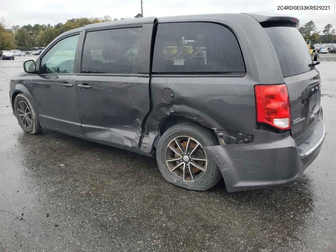 2C4RDGEG3KR529221 2019 Dodge Grand Caravan