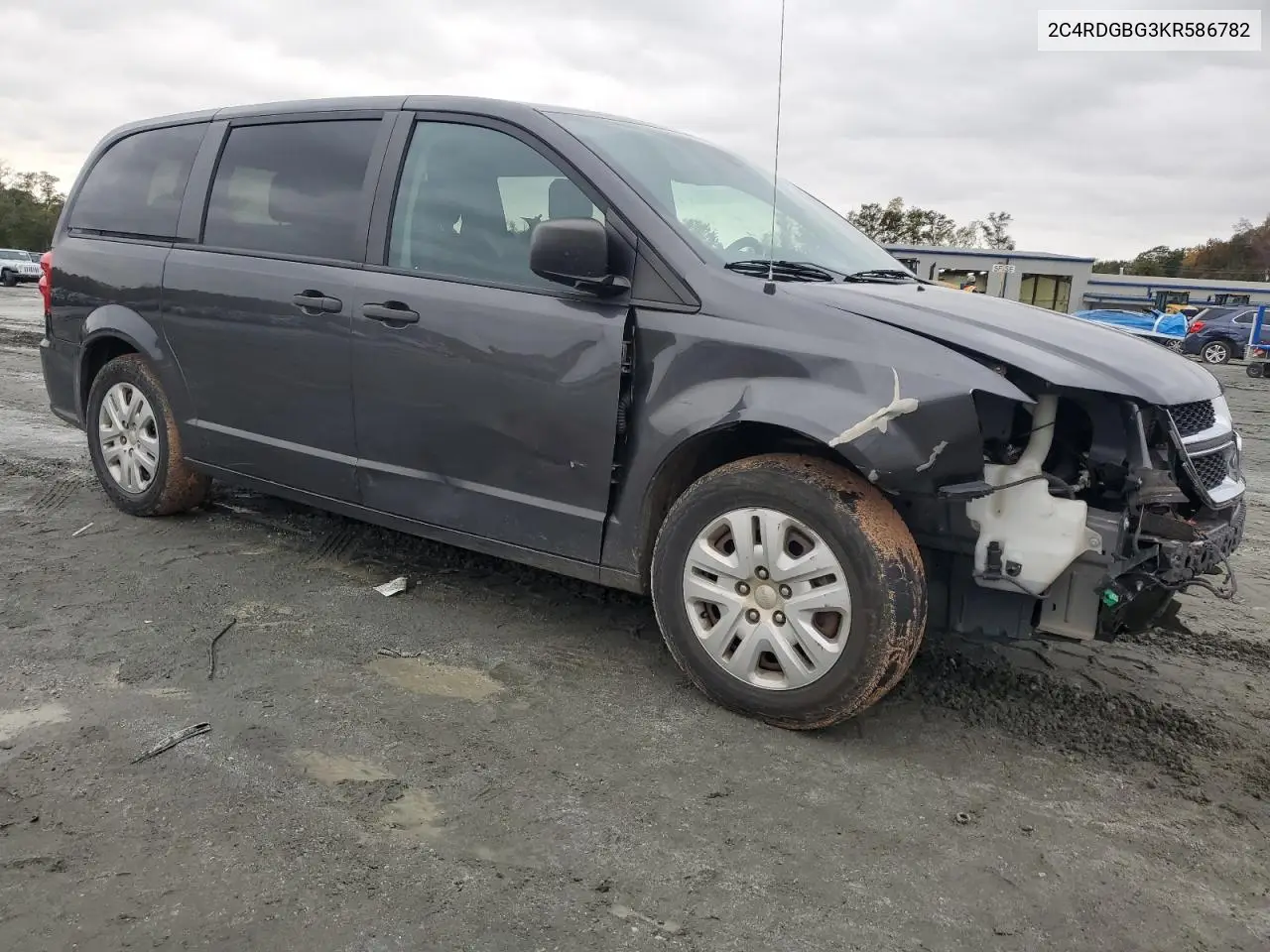 2C4RDGBG3KR586782 2019 Dodge Grand Caravan Se