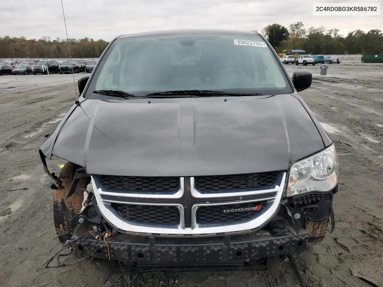 2C4RDGBG3KR586782 2019 Dodge Grand Caravan Se
