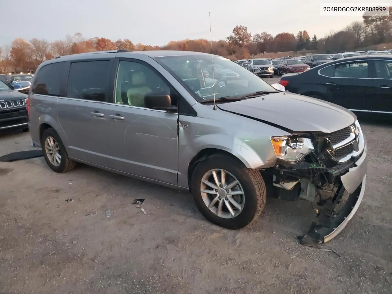 2C4RDGCG2KR808999 2019 Dodge Grand Caravan Sxt